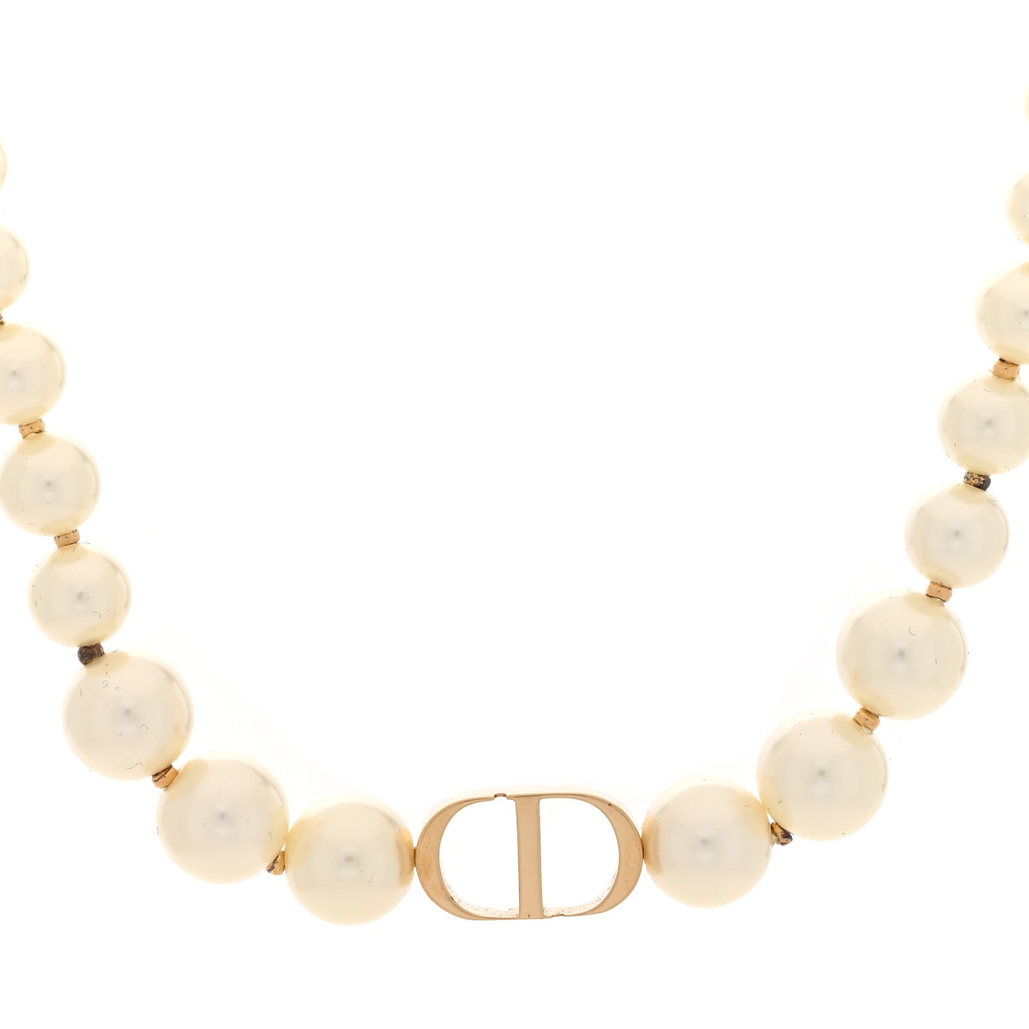 Pearl 30 Montaigne Choker Necklace Gold
