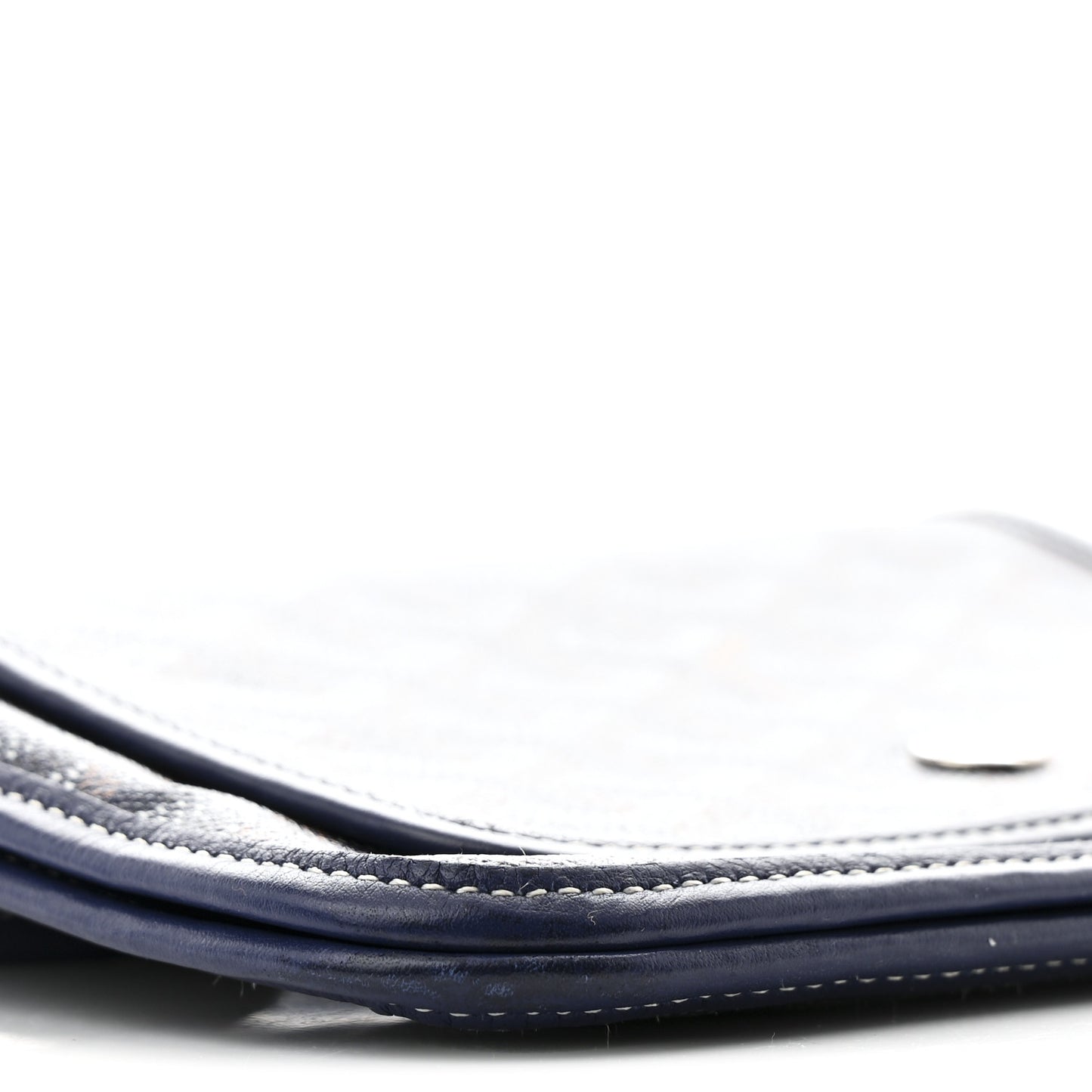 Goyardine Plumet Wallet Clutch Navy