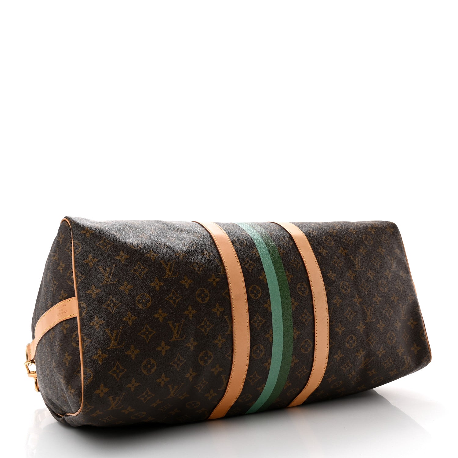 Louis Vuitton Monogram My LV Heritage Keepall Bandouliere 55 Vert Anglais Vert Clair 3 of 20