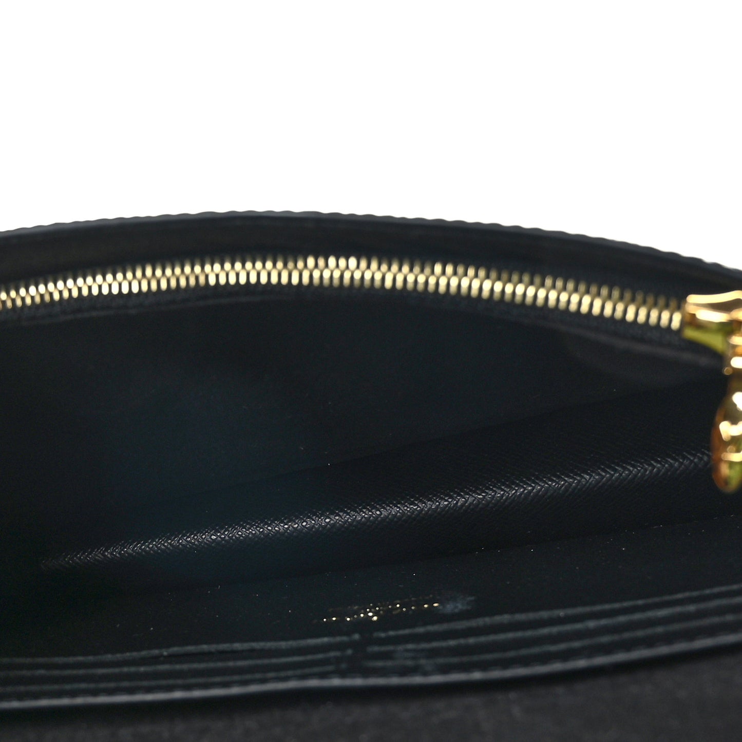 Epi Twist Belt Chain Wallet Black