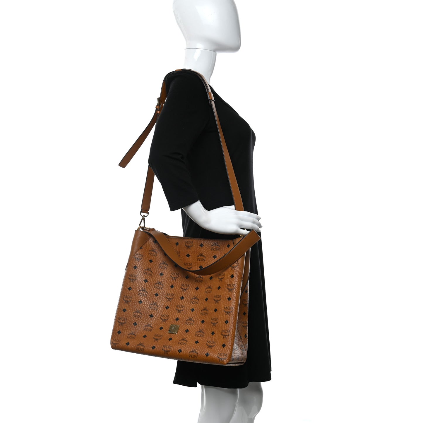 Visetos Large Klara Hobo Cognac