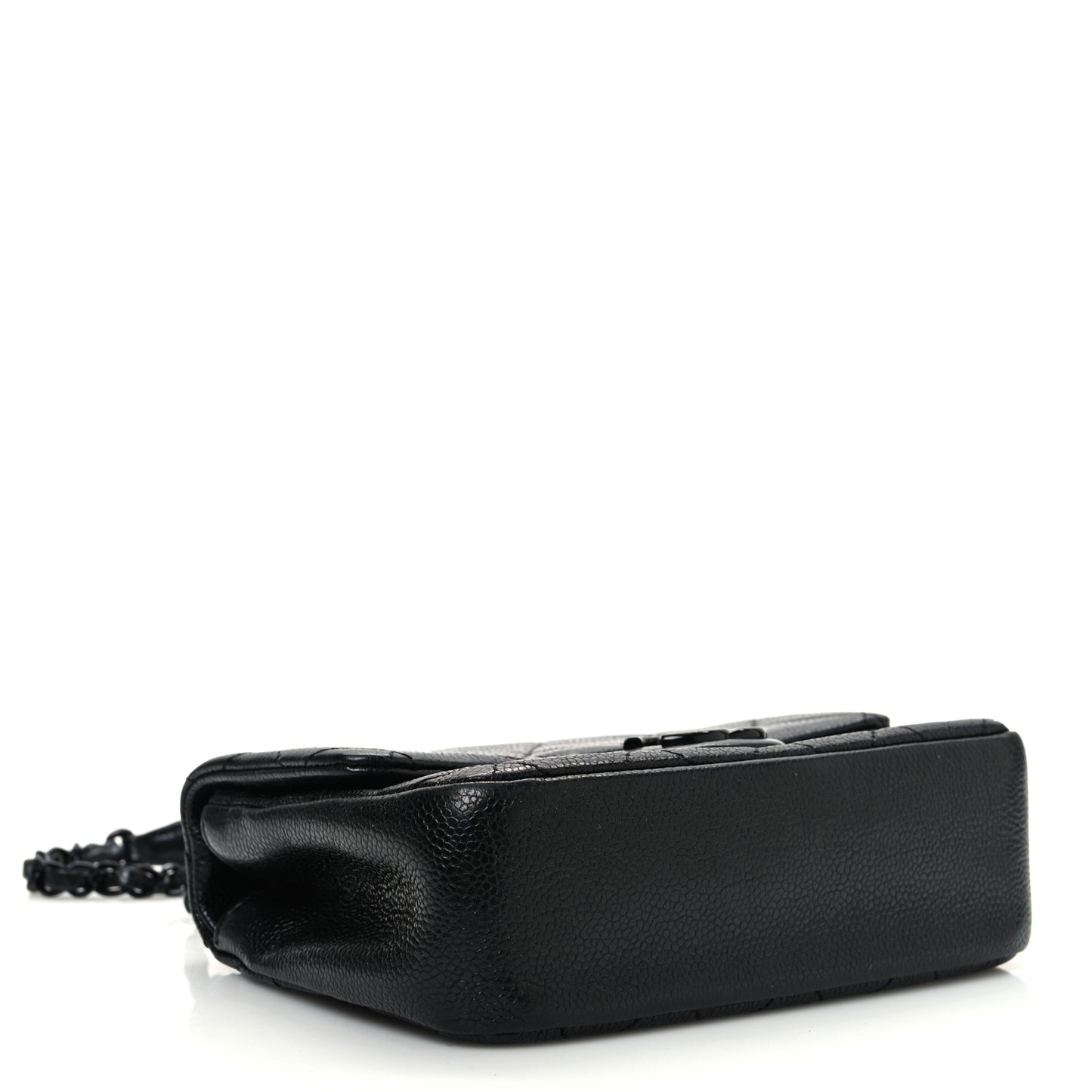 Caviar Quilted Incognito Mini Square Flap Black
