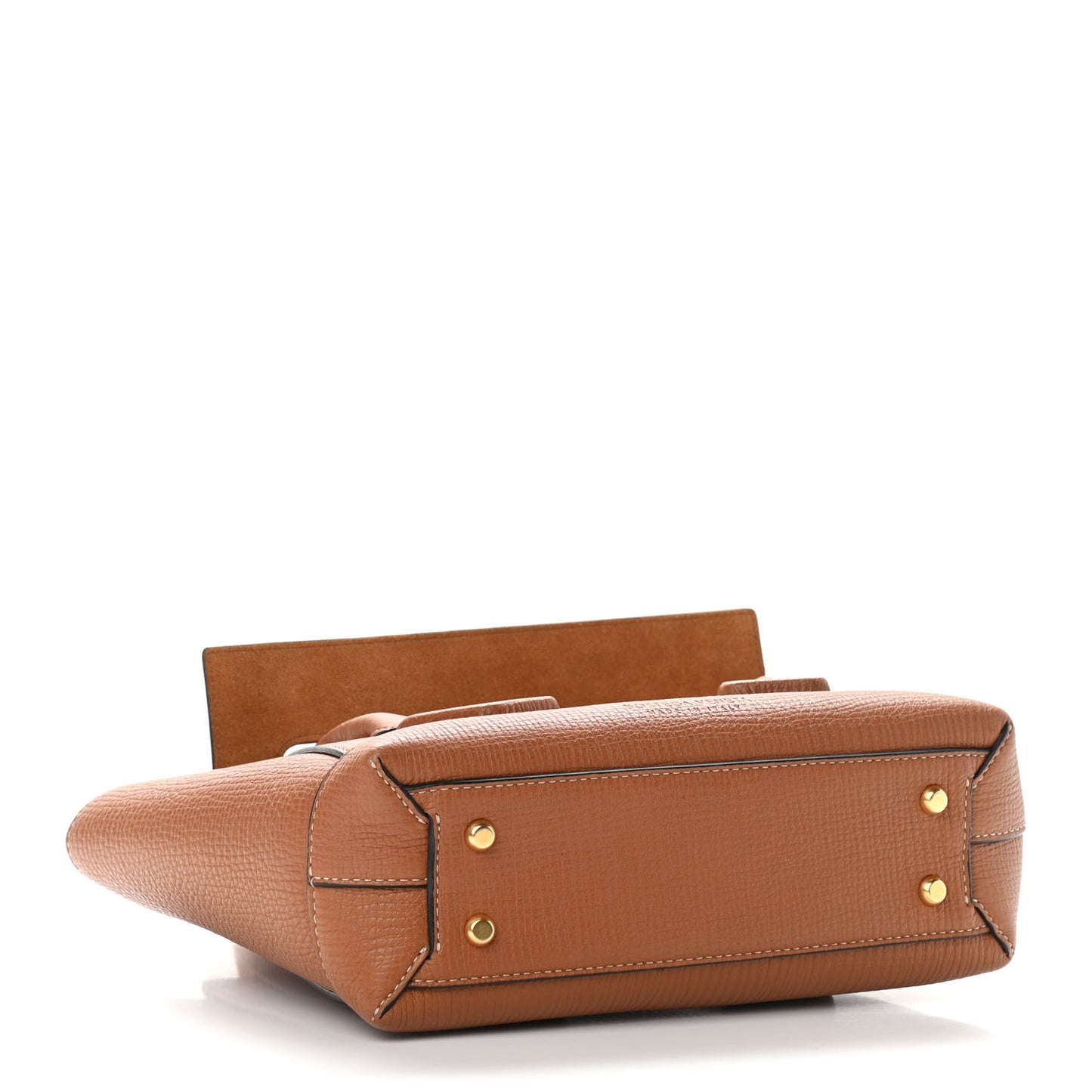 Grainy Calfskin Small Arco Wood