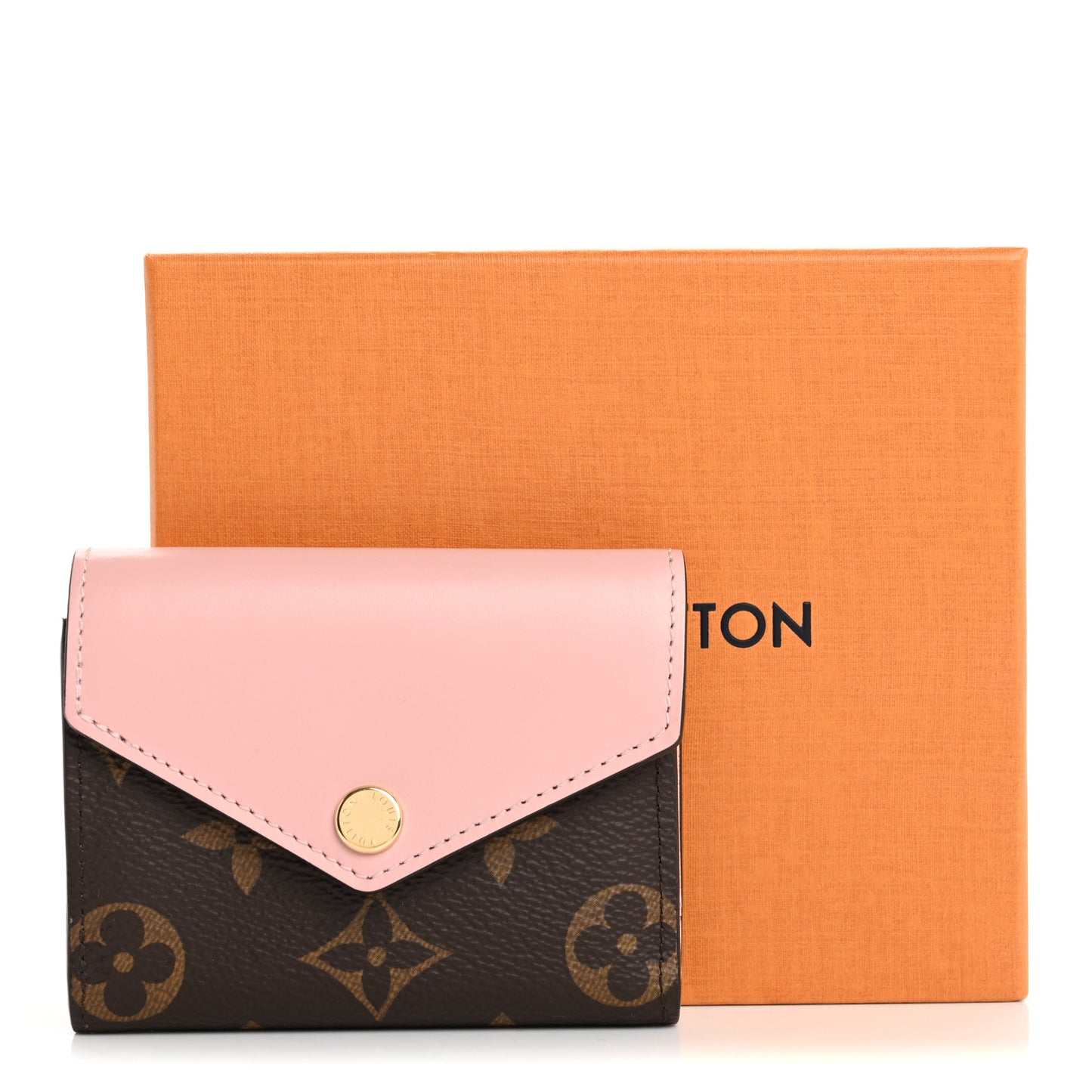 Monogram Zoe Wallet Rose Ballerine
