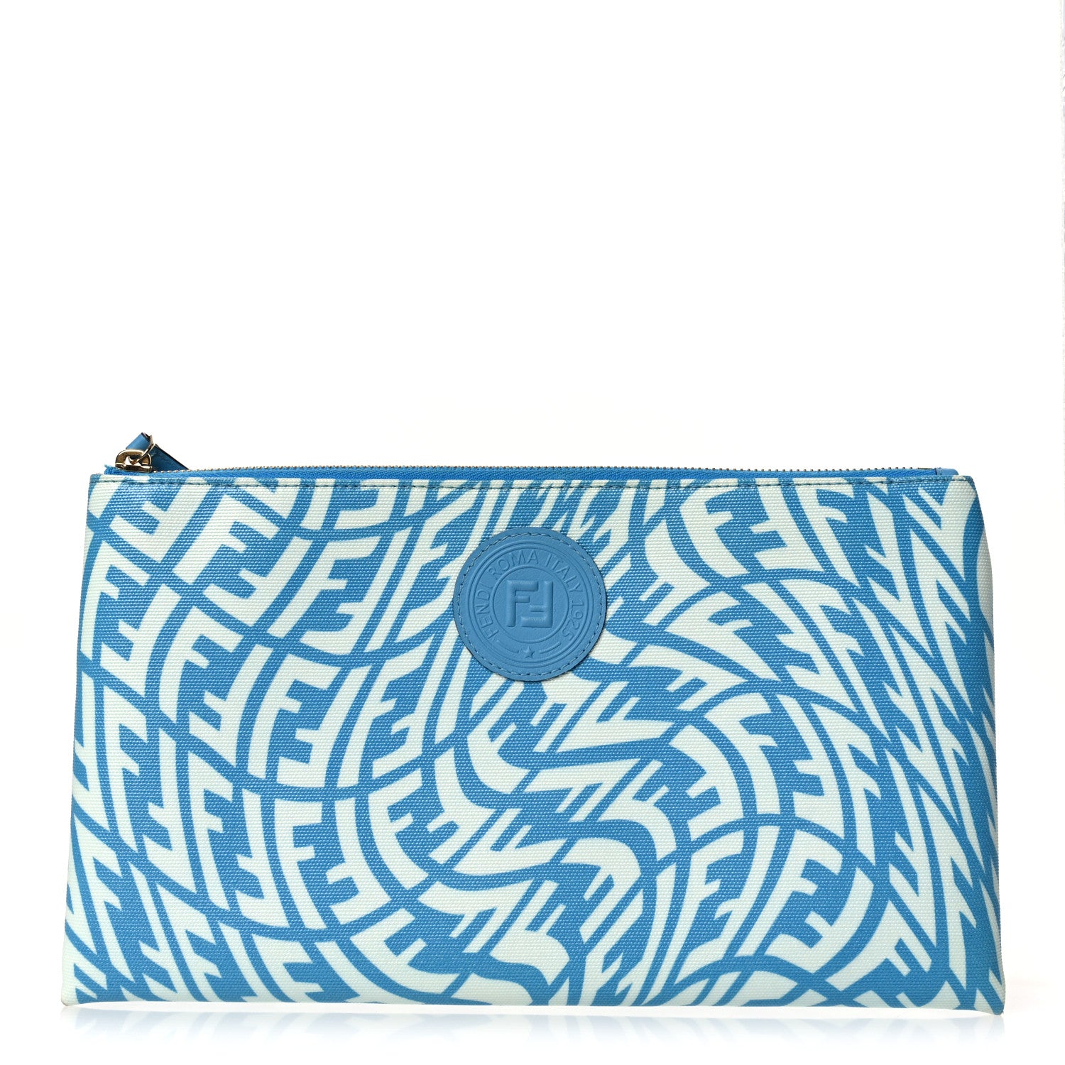 Fendi X SARAH COLEMAN Glazed Fabric Jacquard Vitello King FF