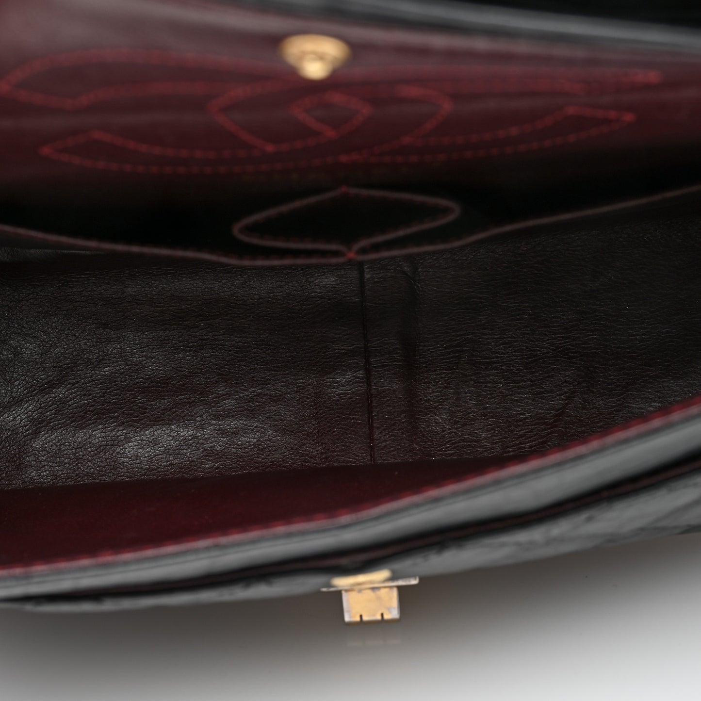 Aged Calfskin Quilted 2.55 Reissue 226 Flap Black