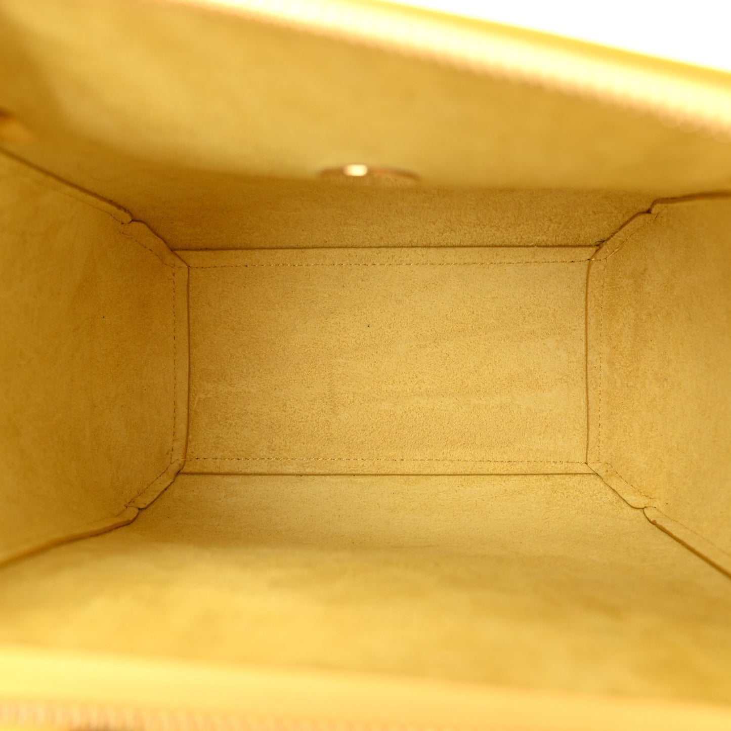 Grained Calfskin Nano Belt Bag Citron