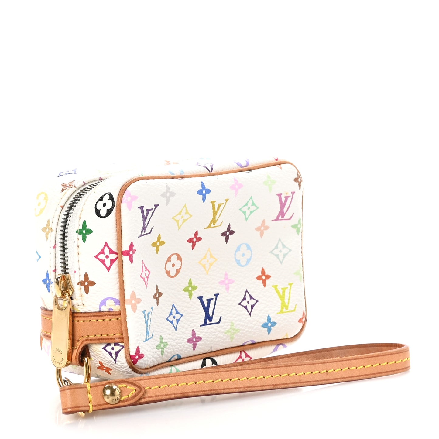 Monogram Multicolor Trousse Wapity White