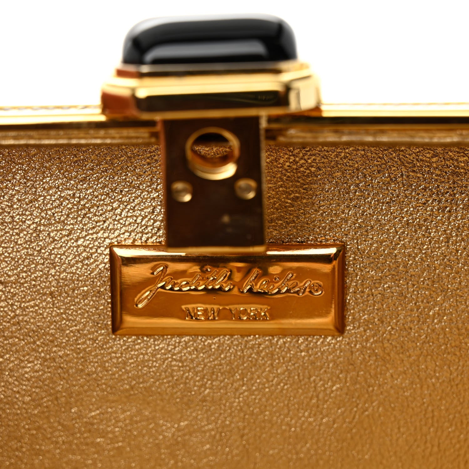 Judith Leiber Swarovski Crystal Minaudiere Clutch Black Multicolor 7 of 11