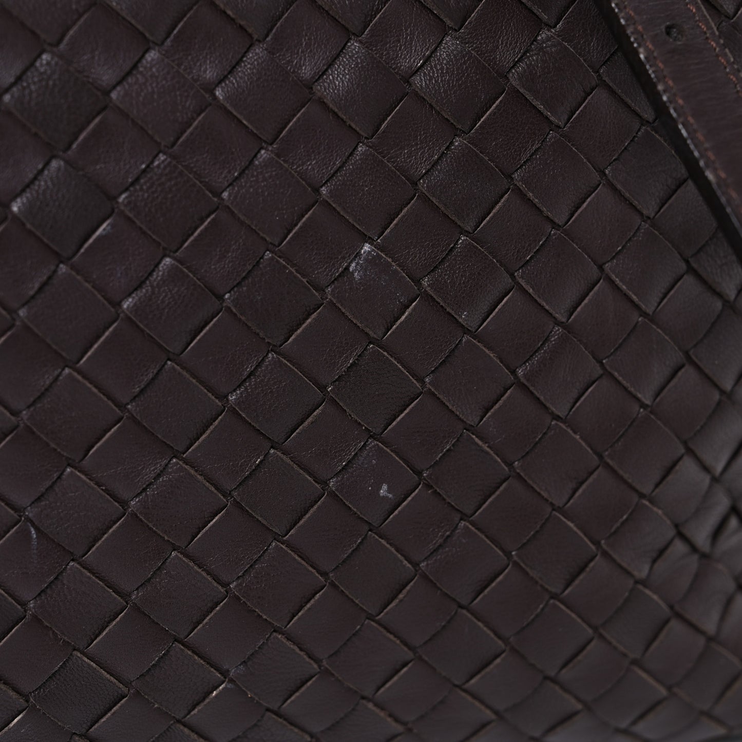 Nappa Intrecciato Montaigne Bag Ebano