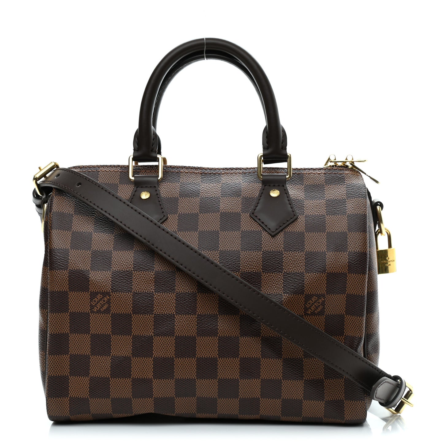 Damier Ebene Speedy Bandouliere 25