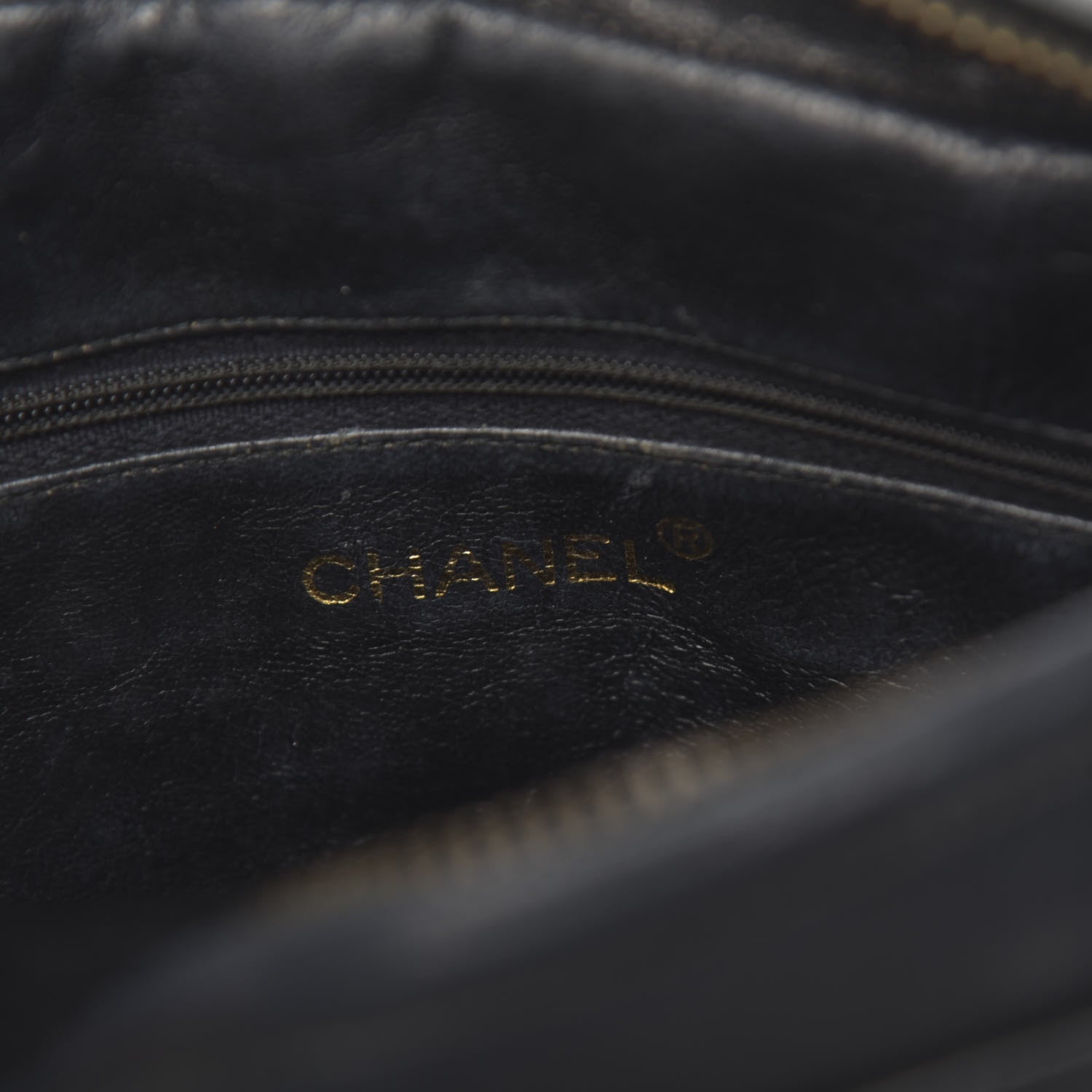 Chanel Lambskin Quilted CC Tassel Camera Bag Navy Blue 7 of 12