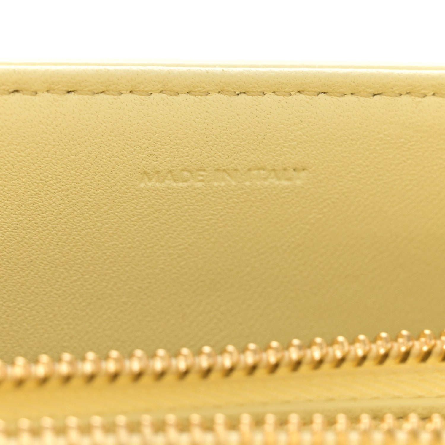 Celine Satinated Calfskin Mini 16 Top Handle Bag Soft Yellow 8 of 16