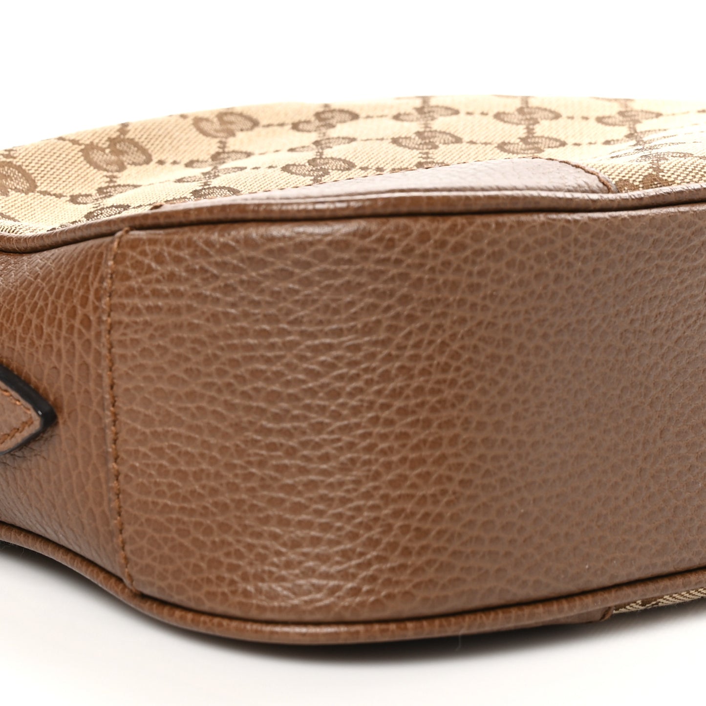 Monogram Mini Bree Messenger Bag Beige Tabacco