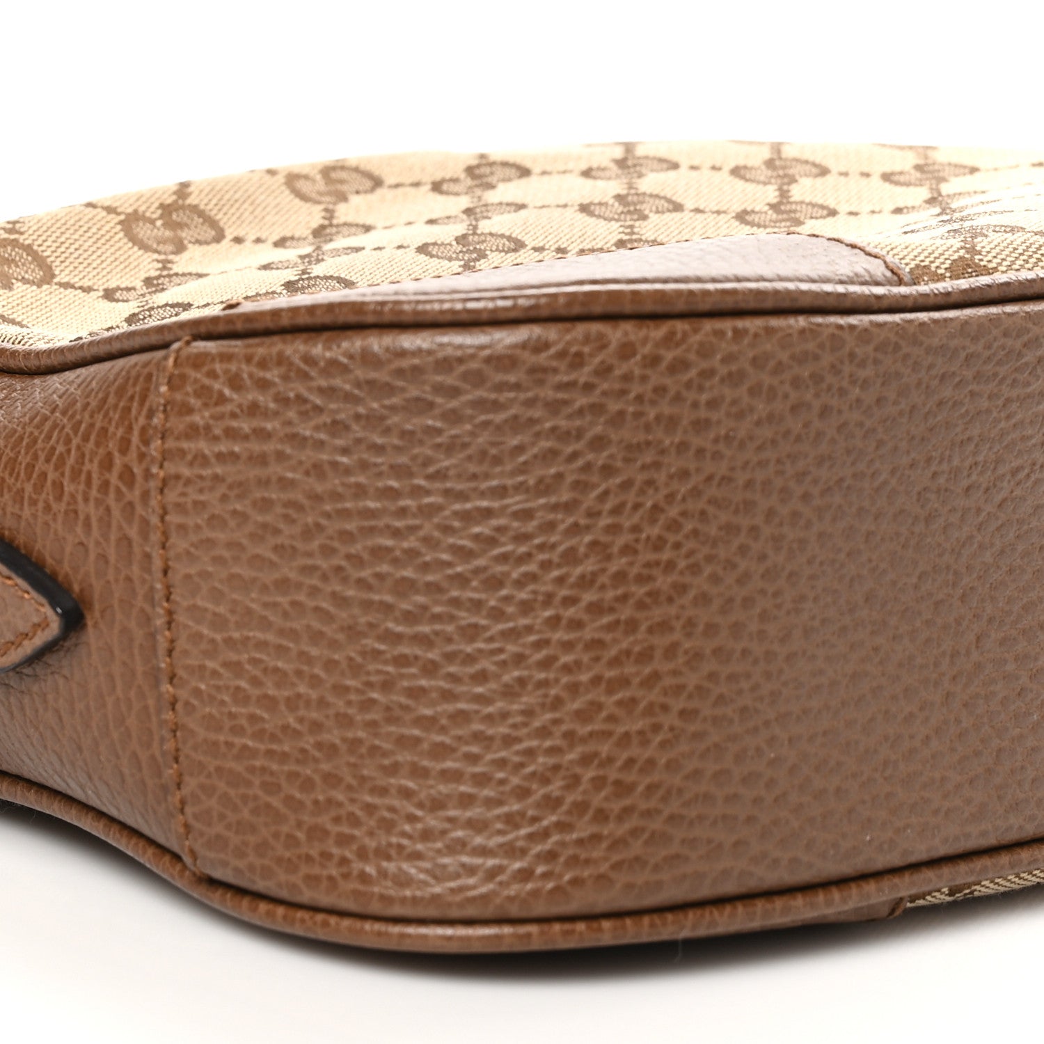 Gucci Monogram Mini Bree Messenger Bag Beige Tabacco 9 of 10