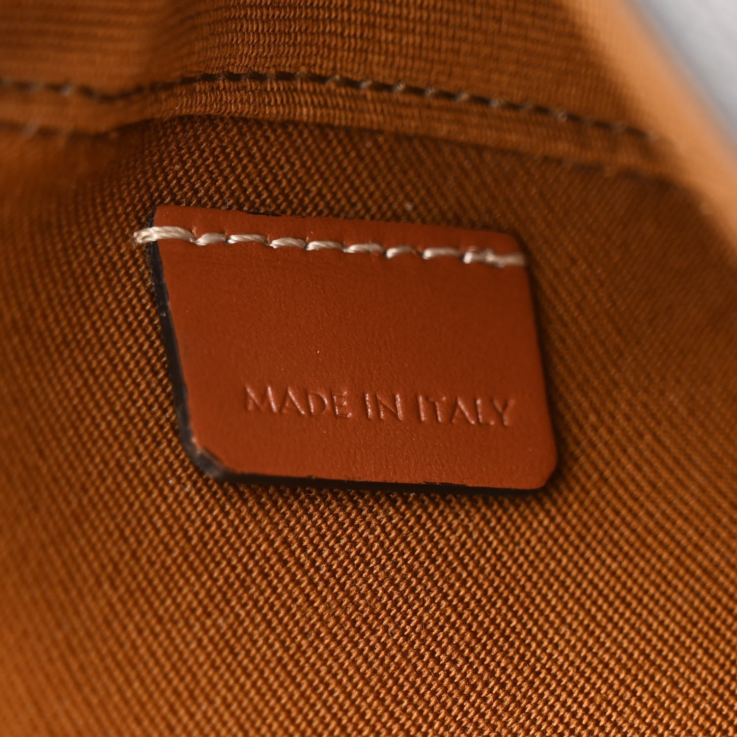 Celine Triomphe Canvas Mini Triangle Crossbody Bag Tan 6 of 11