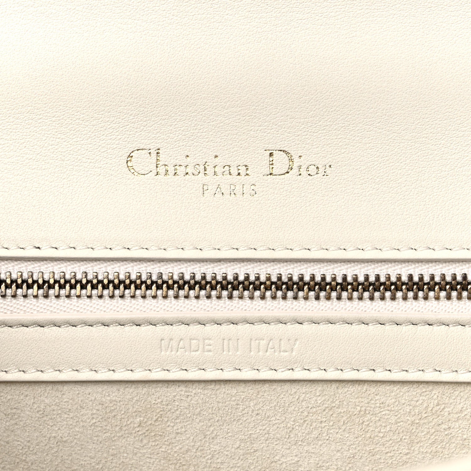 Christian Dior Lambskin Studded Medium Diorama Flap Bag Latte 6 of 12