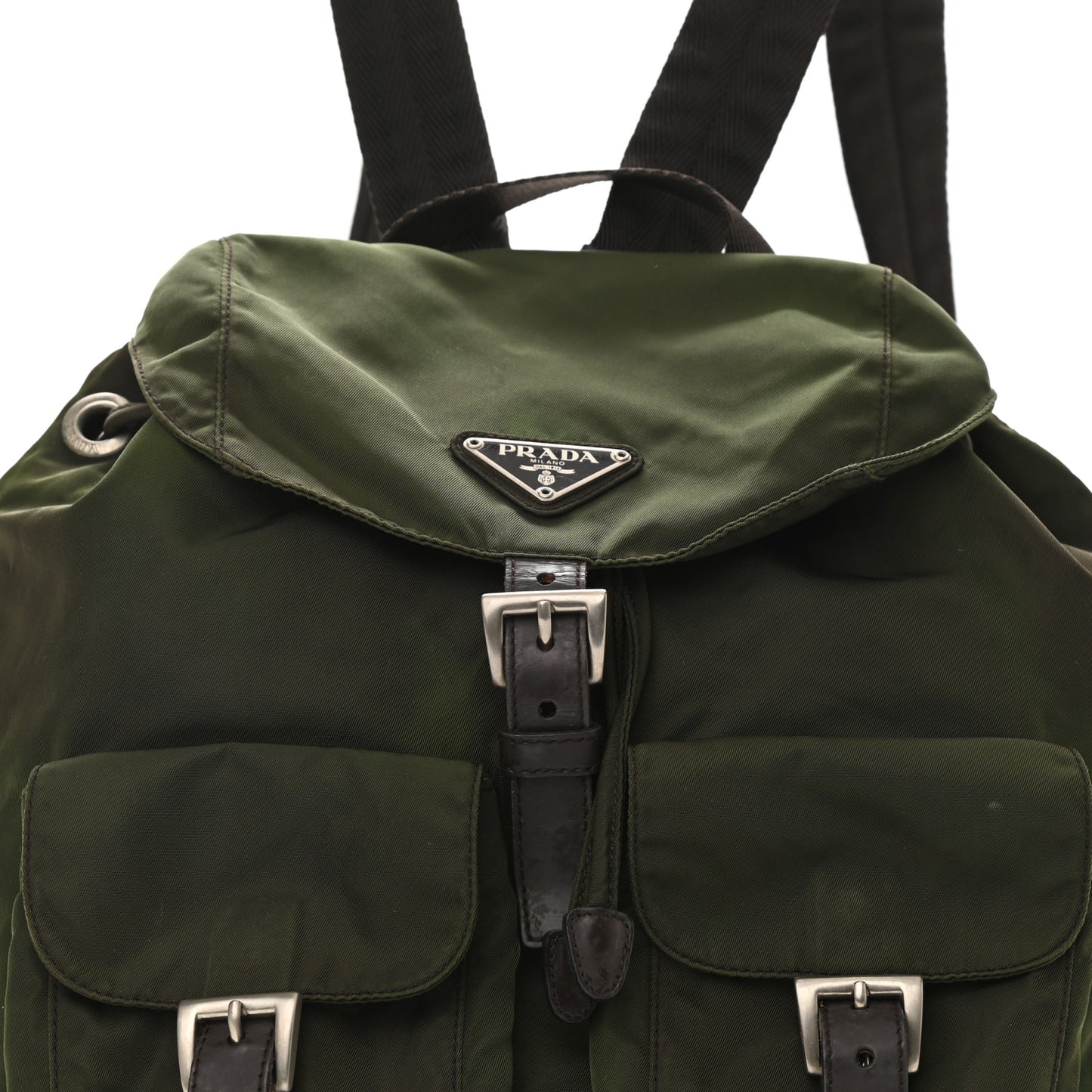 Nylon Vela Backpack Green