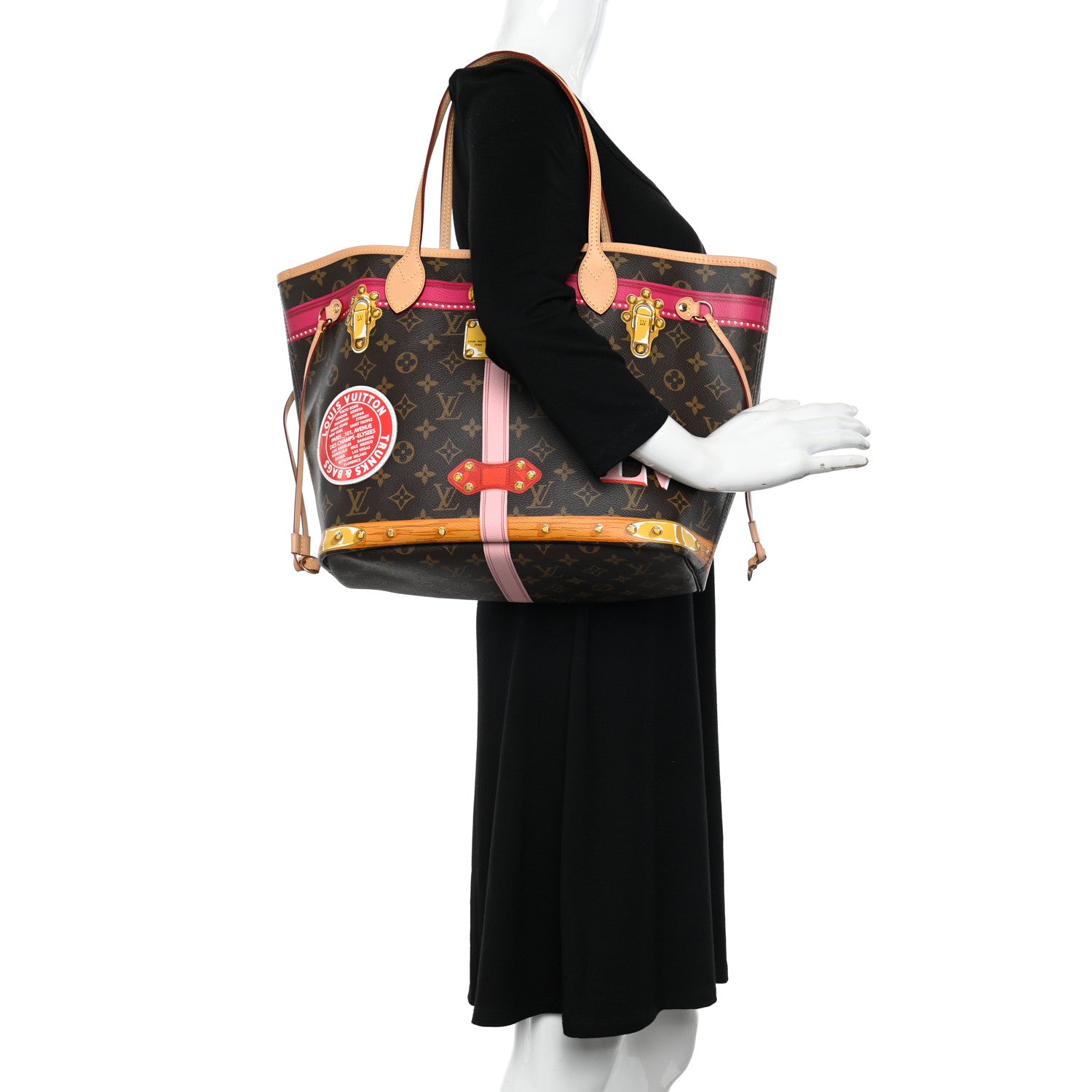 Louis Vuitton Monogram Summer Trunks Neo Neverfull MM 2 of 11