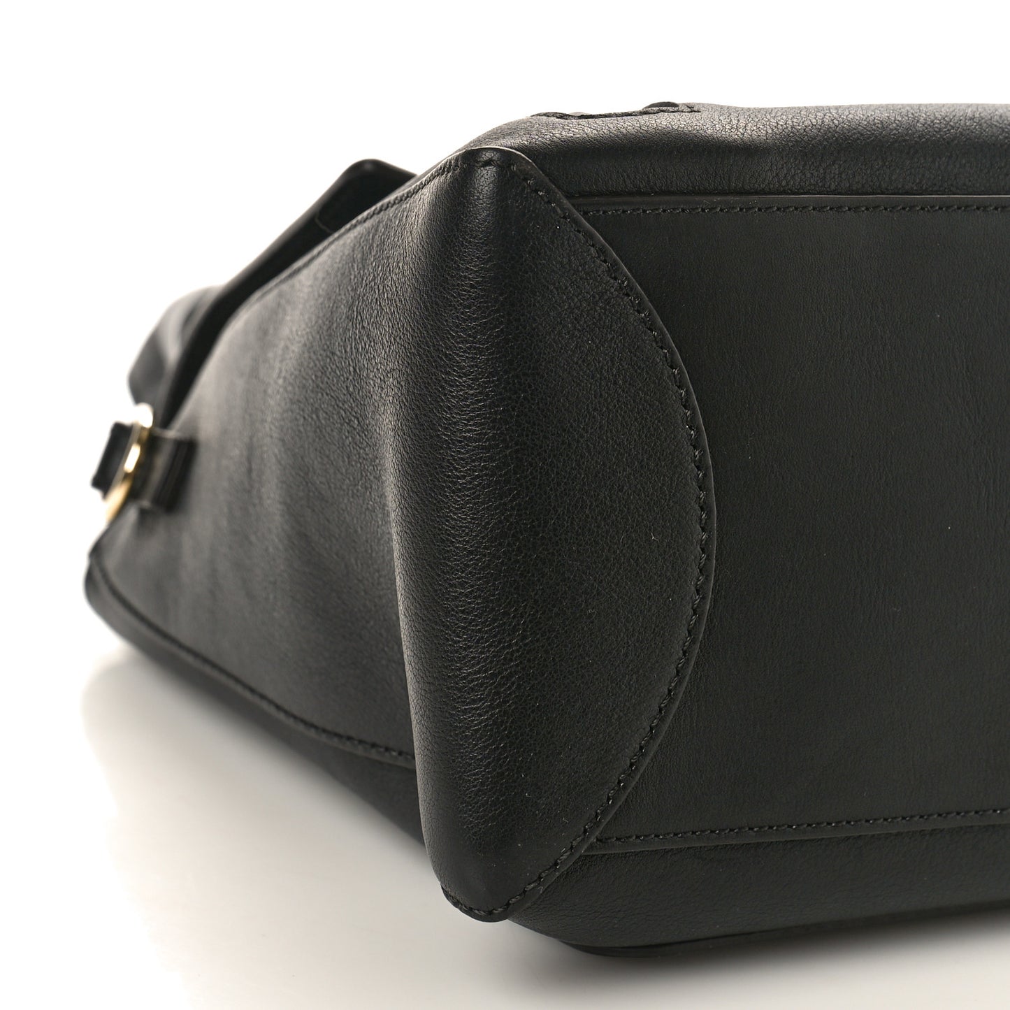 Calfskin Medium Faye Day Shoulder Bag Black