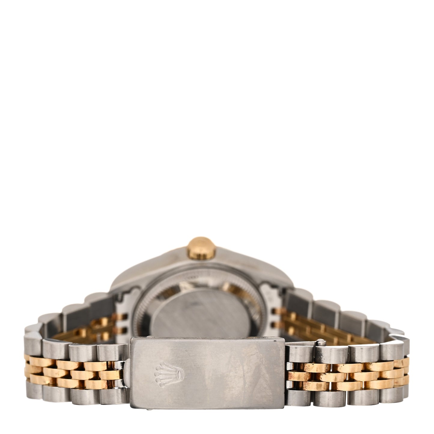 Stainless Steel 18K Yellow Gold Diamond 26mm Oyster Perpetual Datejust Watch Champagne 69173