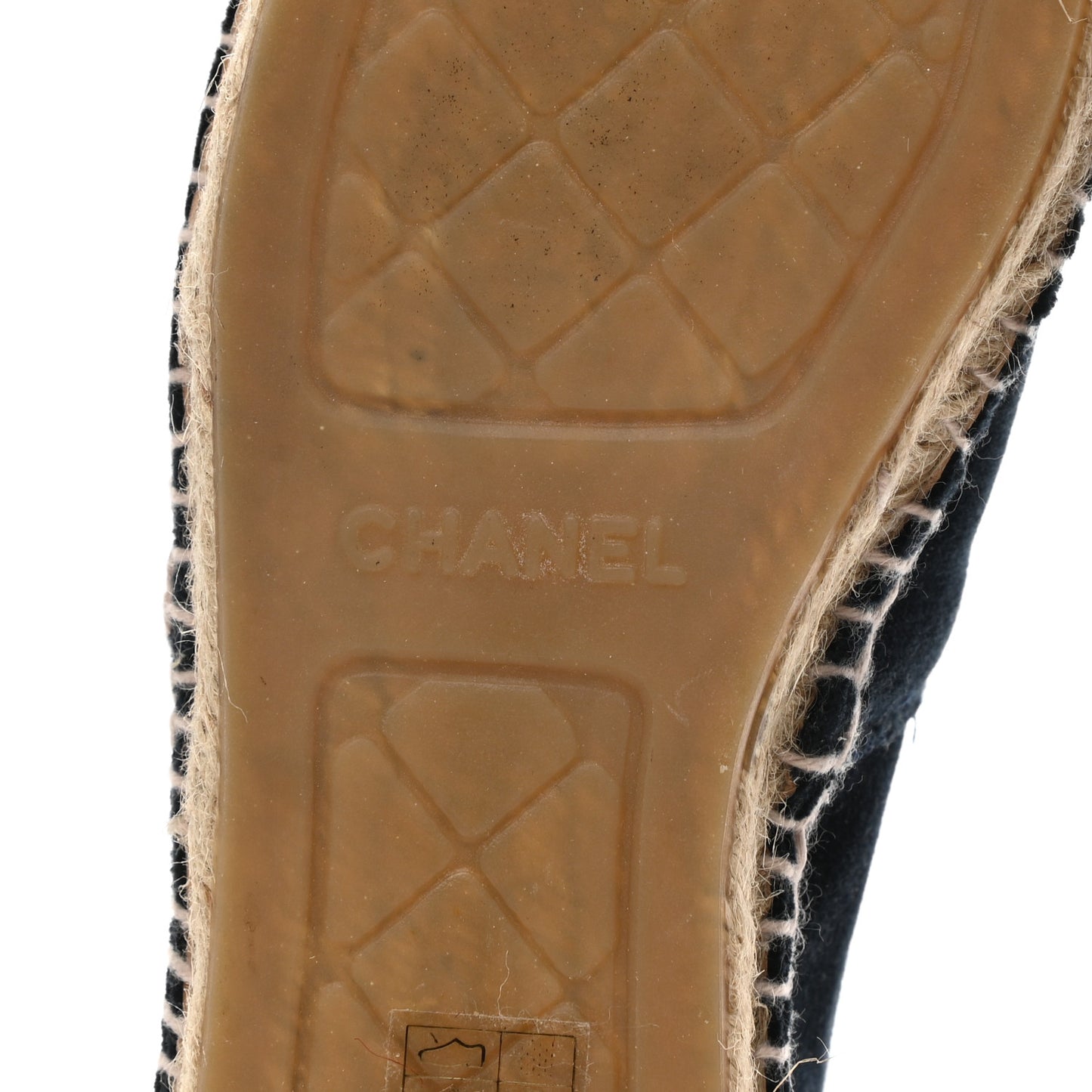 Velvet CC Espadrilles 39 Dark Navy Black