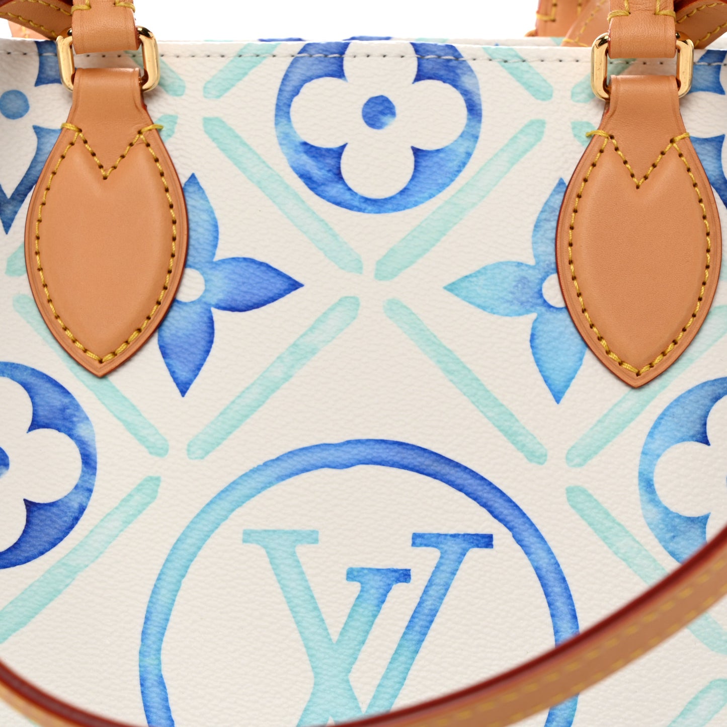Monogram Tiles By The Pool Onthego MM Lagoon Blue