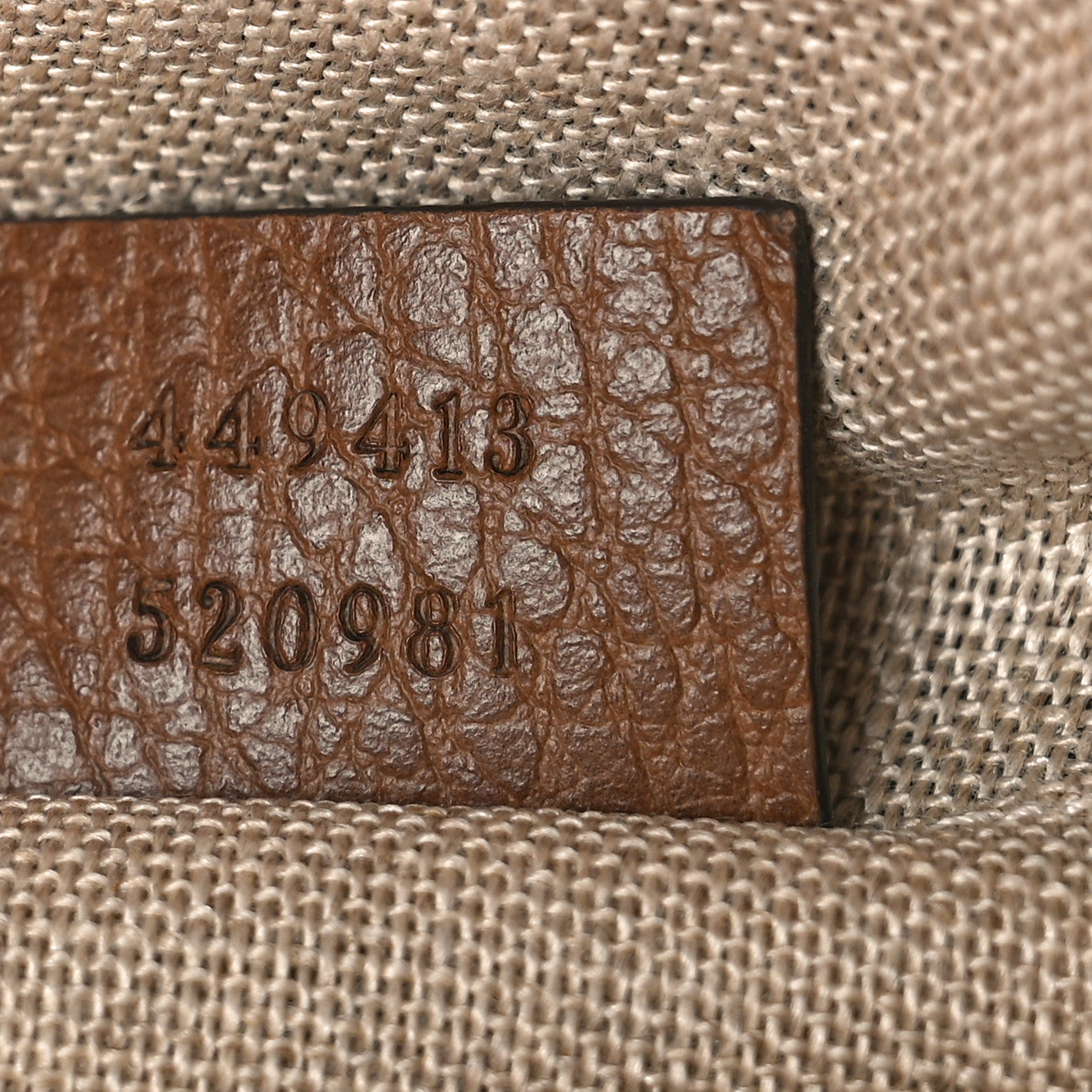 Monogram Mini Bree Messenger Bag Beige Tabacco