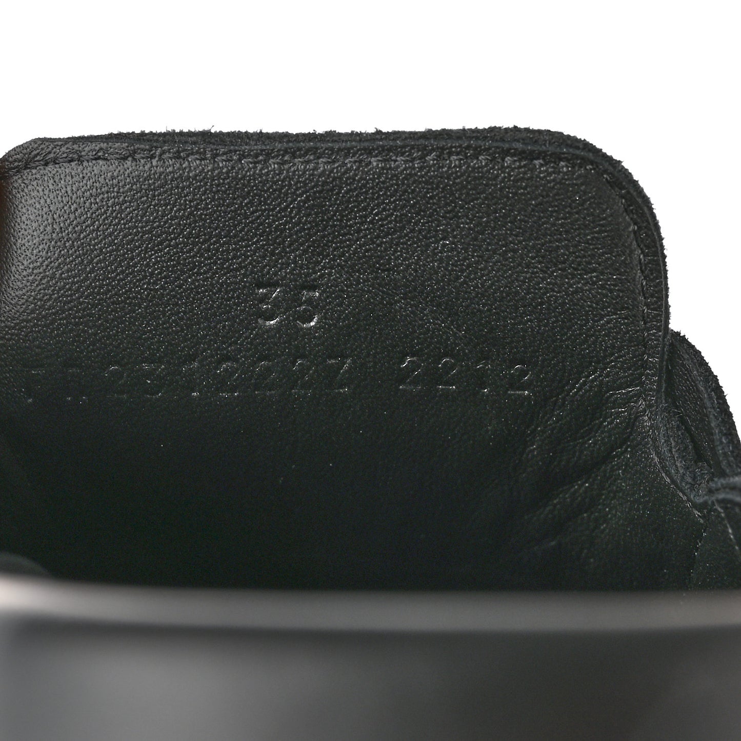 Suede Calfskin Go Mules 35 Black