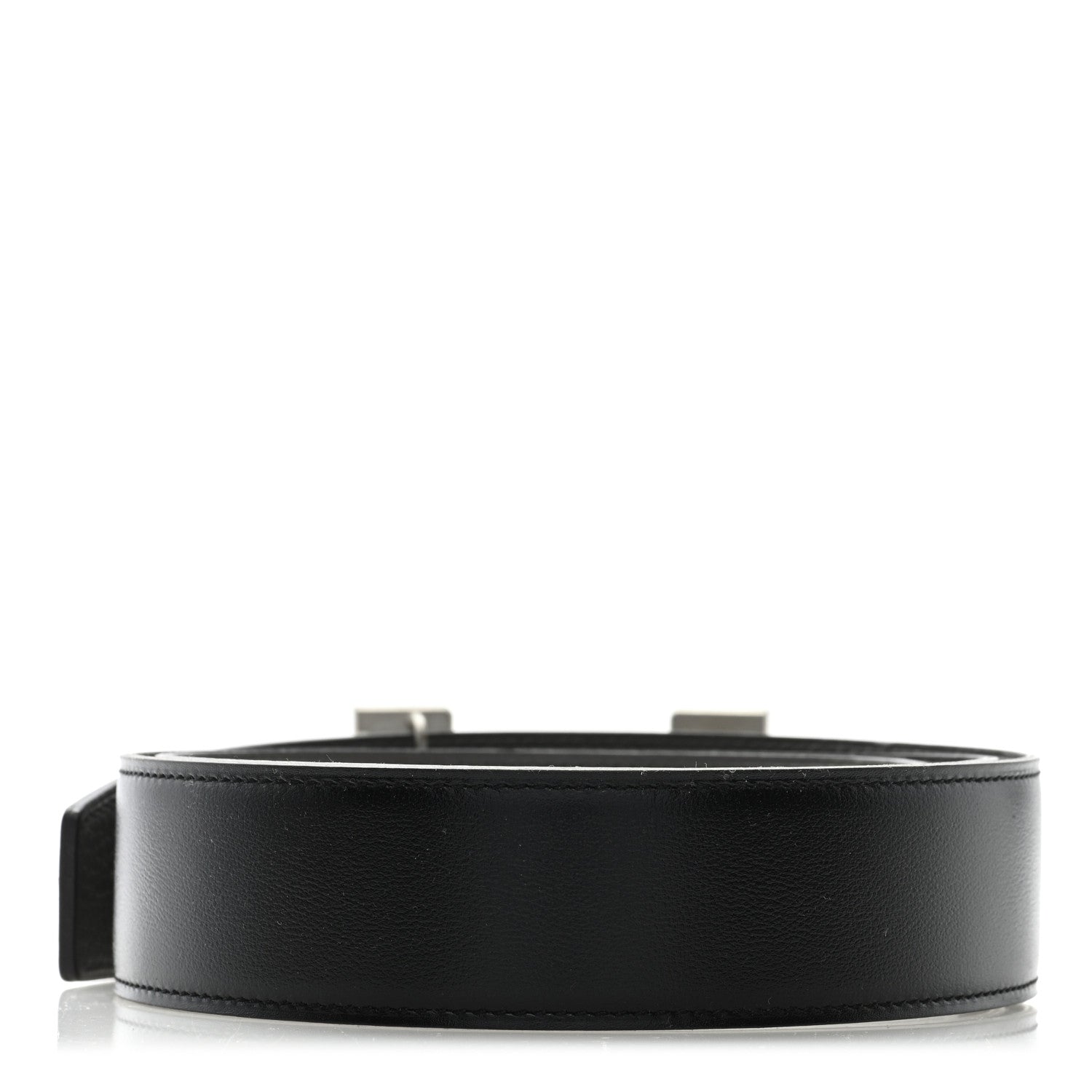 Hermes Box Togo Reversible 32mm H Belt Black Graphite 2 of 4