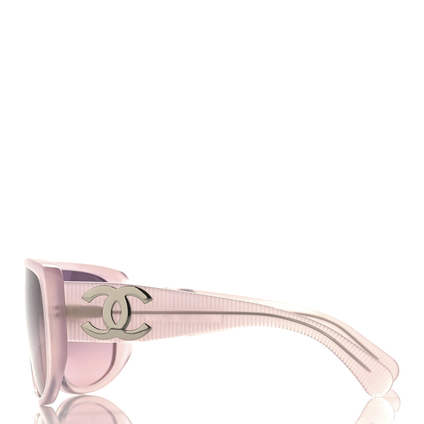 Acetate Shield Sunglasses 5495 Light Pink