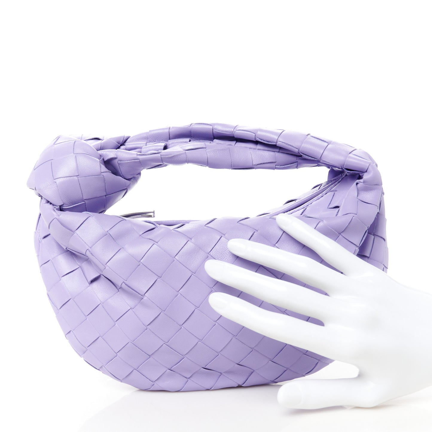 Nappa Intrecciato Mini Jodie Wisteria