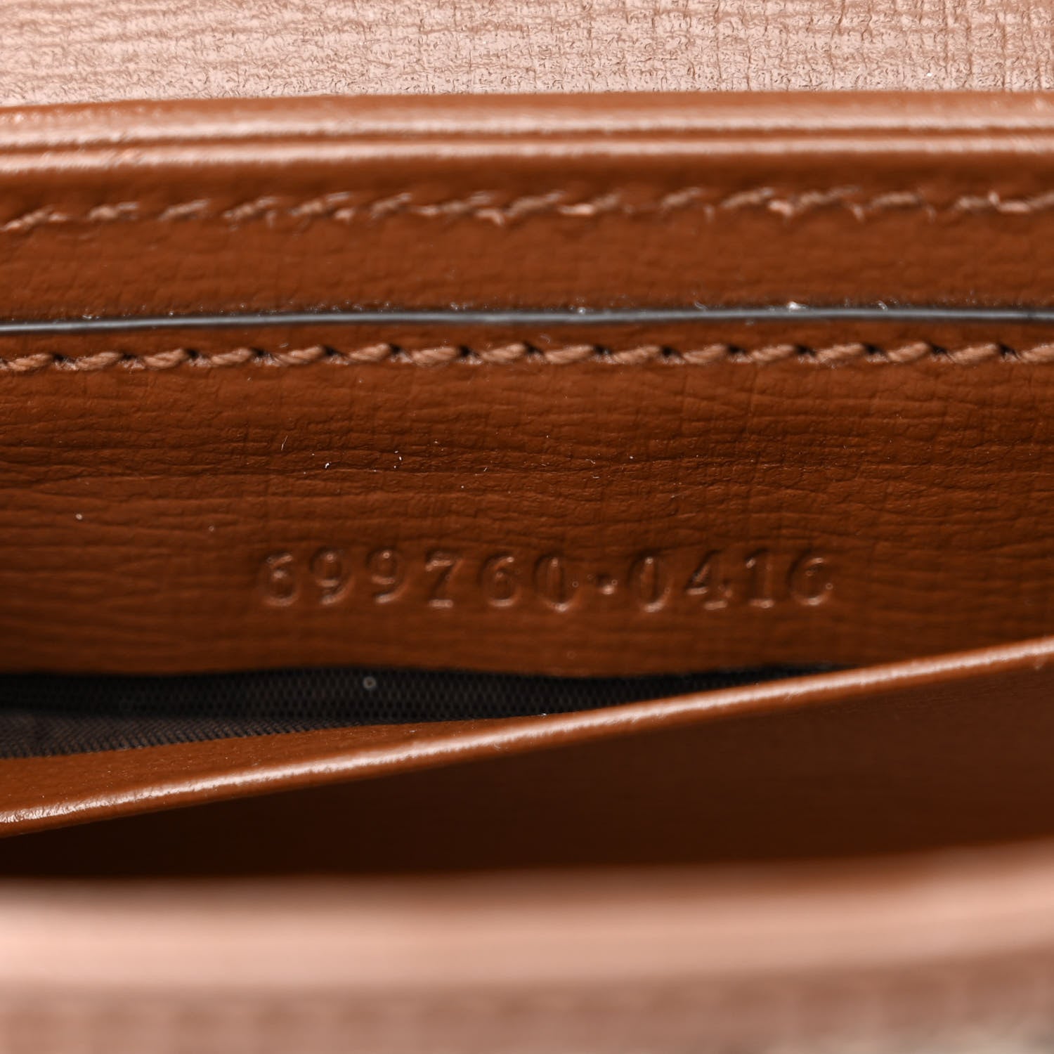Gucci GG Supreme Monogram Azalea Calfskin Web Horsebit 1955 Wallet On Strap Beige Ebony Brown Sugar 7 of 13