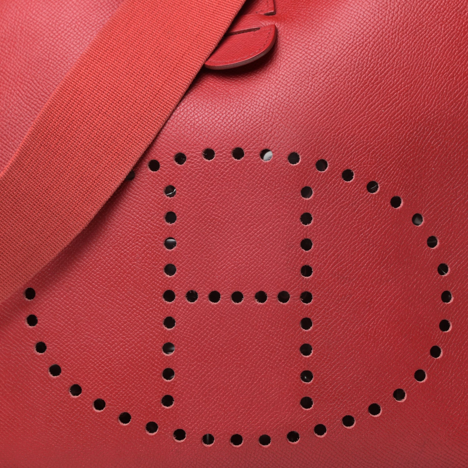 Hermes Courchevel Evelyne GM Rouge Vif 9 of 9