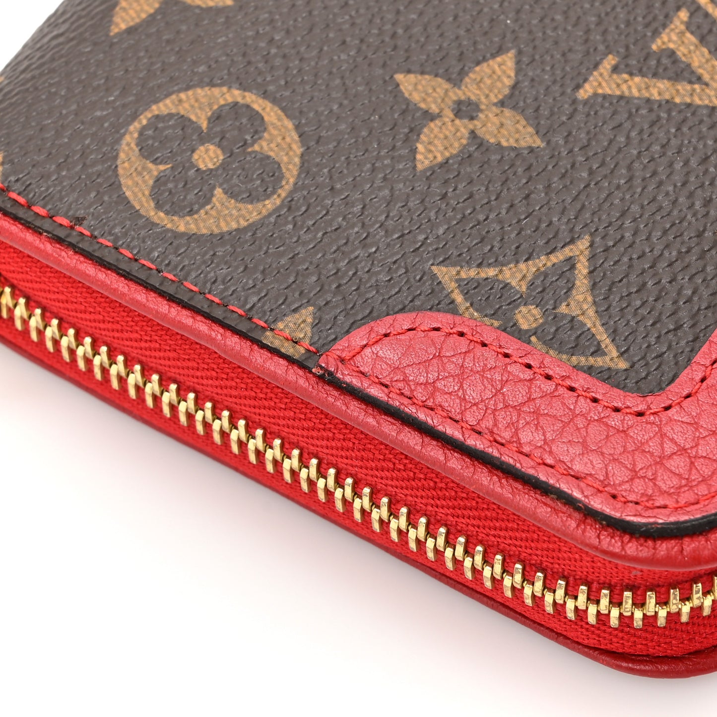 Monogram Retiro Zippy Wallet Cherry