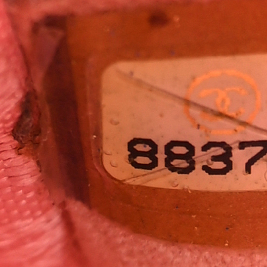 Lambskin Precious Symbols Shopping Tote Pink