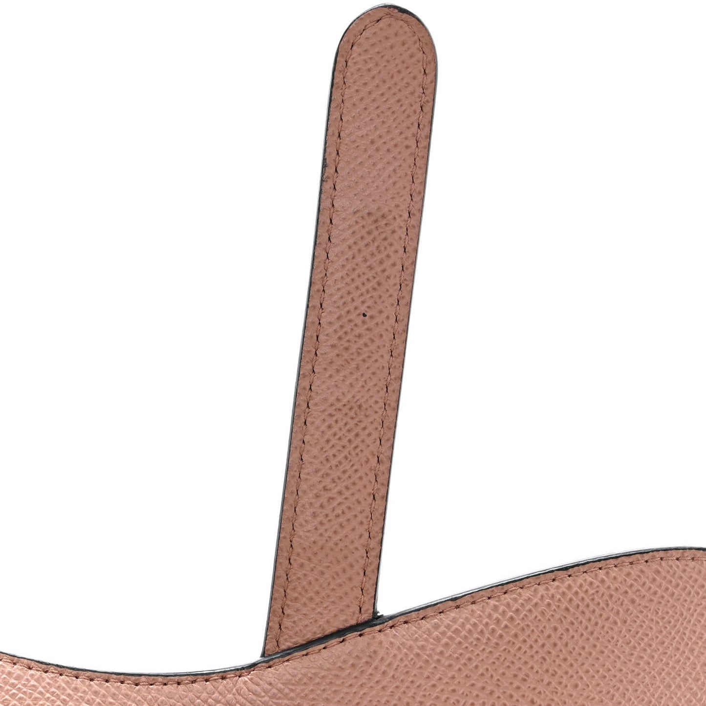 Grained Calfskin Saddle Bag Fard