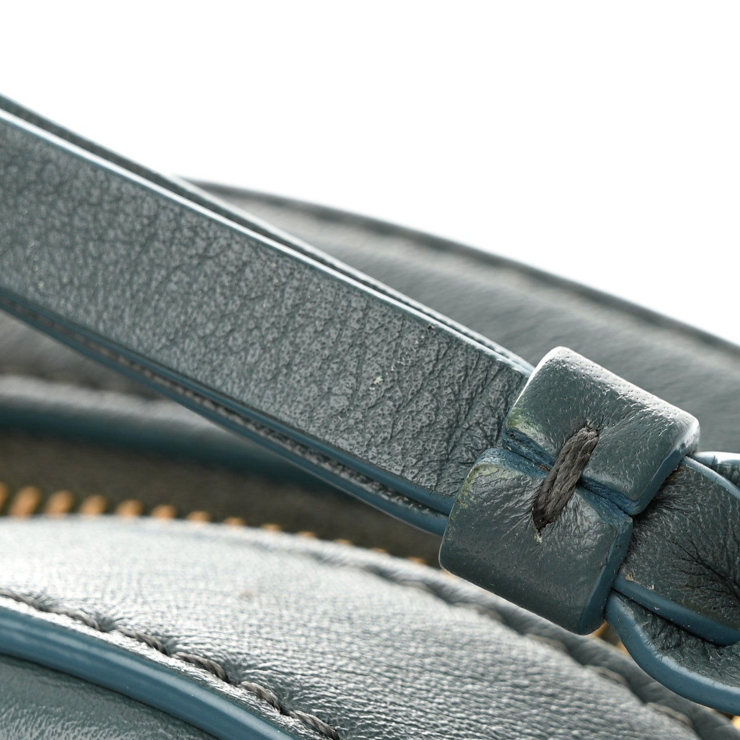 Chloe Smooth Calfskin Little Horses Embroidered Shoulder Bag Cloudy Blue 17 of 24