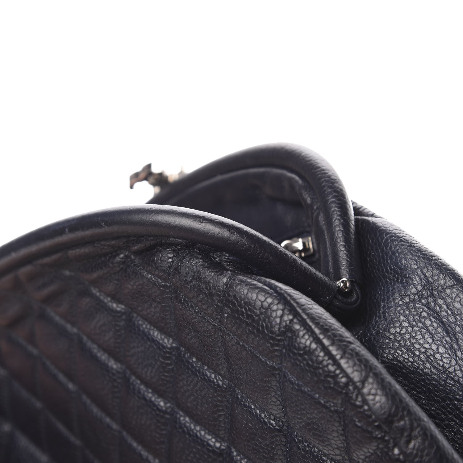 Chanel Caviar Quilted Timeless Clutch Black 9 of 10