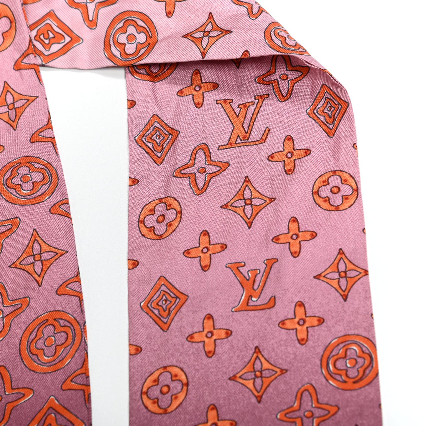 Silk Monogram Map Bandeau