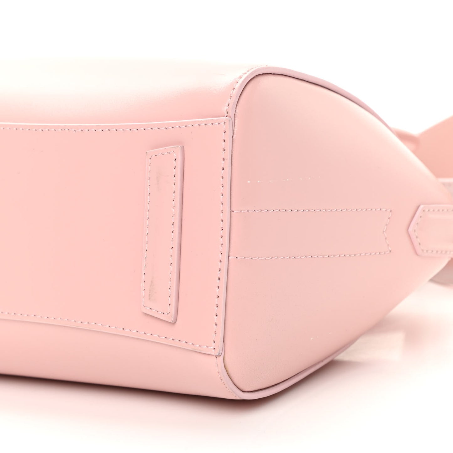 Box Calfskin Mini Heart Antigona Top Handle Bag Blush Pink