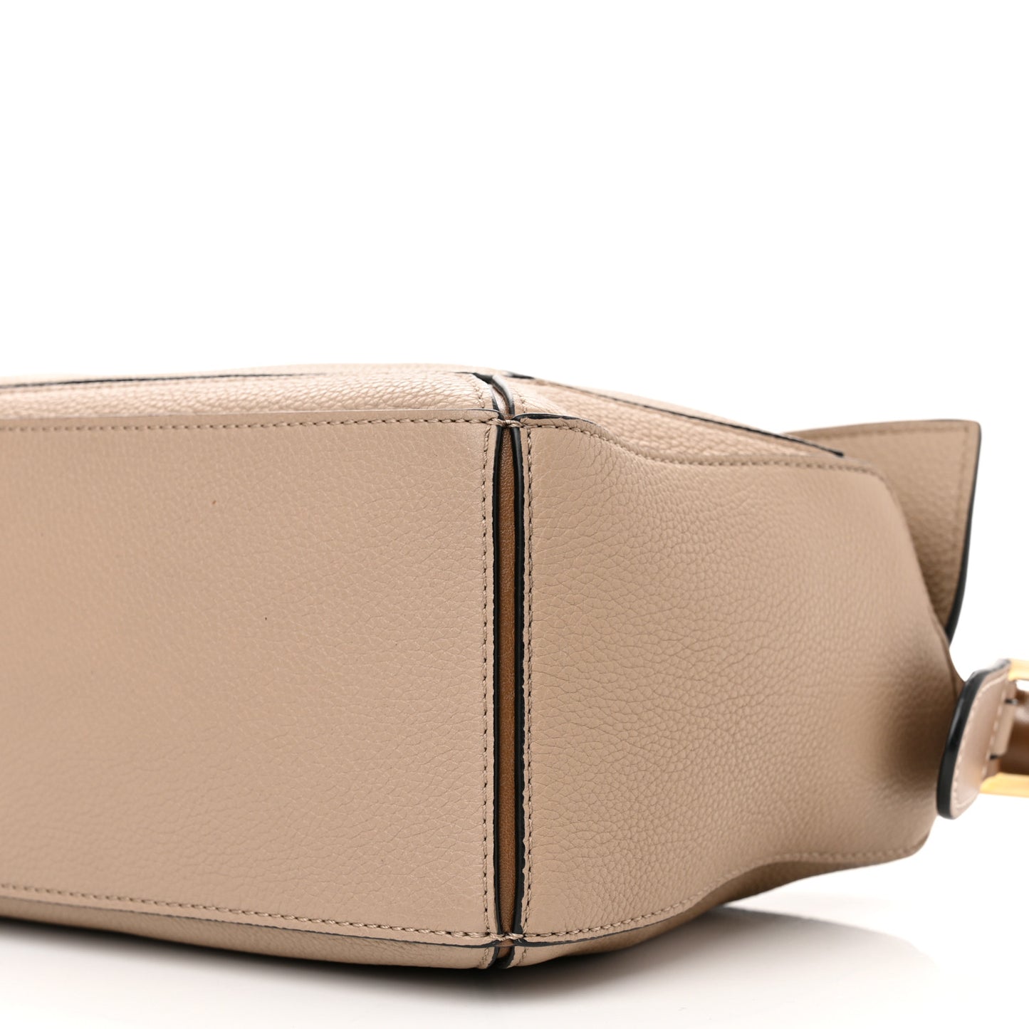 Grained Calfskin Small Puzzle Bag Sand Mink