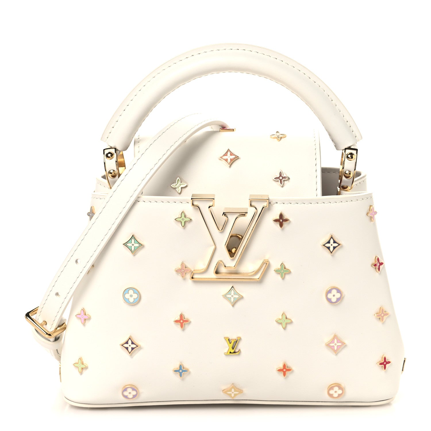 Louis Vuitton LV X TM Cowhide Mini Capucines Multicolor 1895487