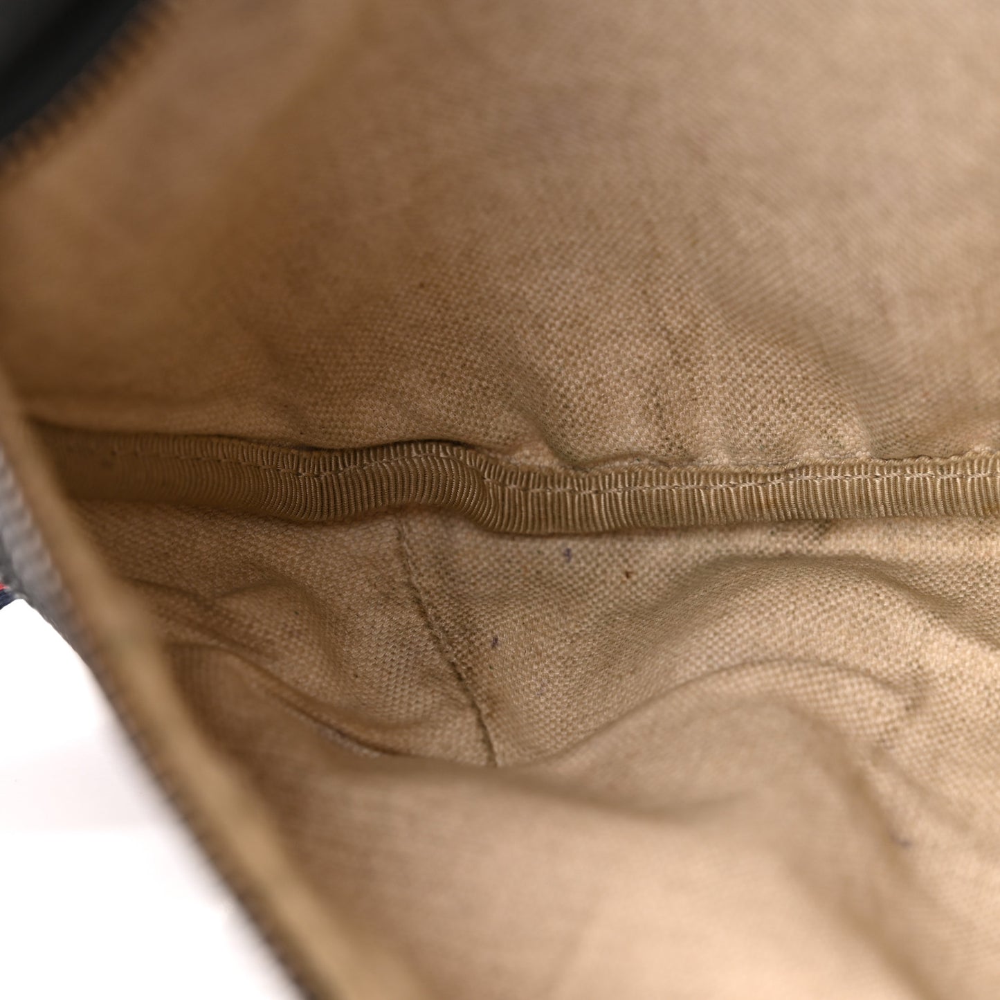 Grained Calfskin Coco Capitan Logo Belt Bag Black