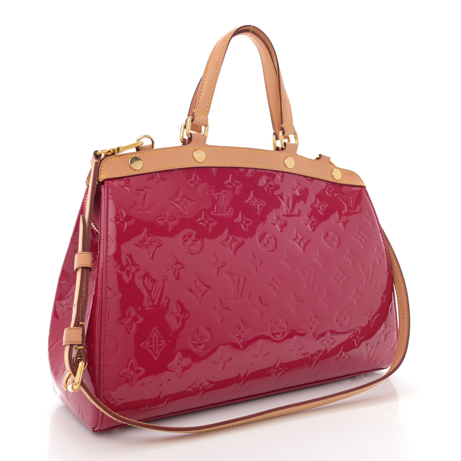 Louis Vuitton Vernis Brea MM Rose Indien 3 of 11