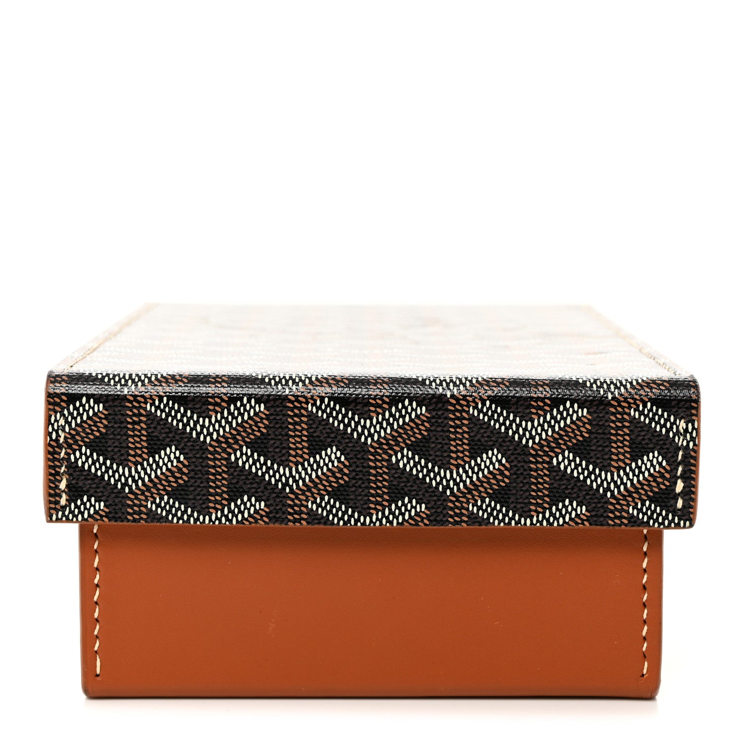 Goyard Goyardine Coffret Montres 4 Watch Box Black Gold 
