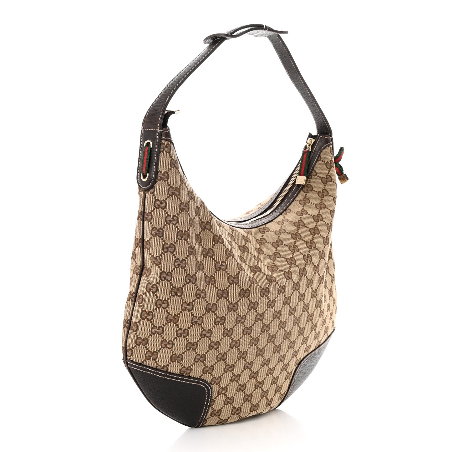 Monogram Large Princy Hobo Dark Brown