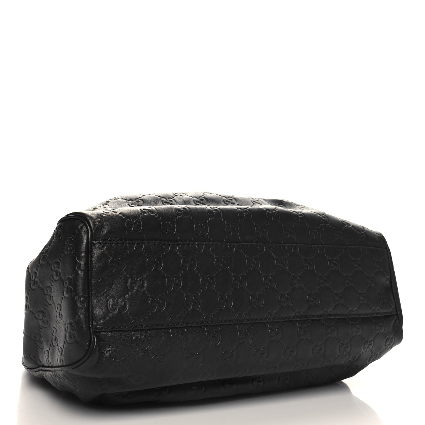 Guccissima Medium Sukey Tote Black