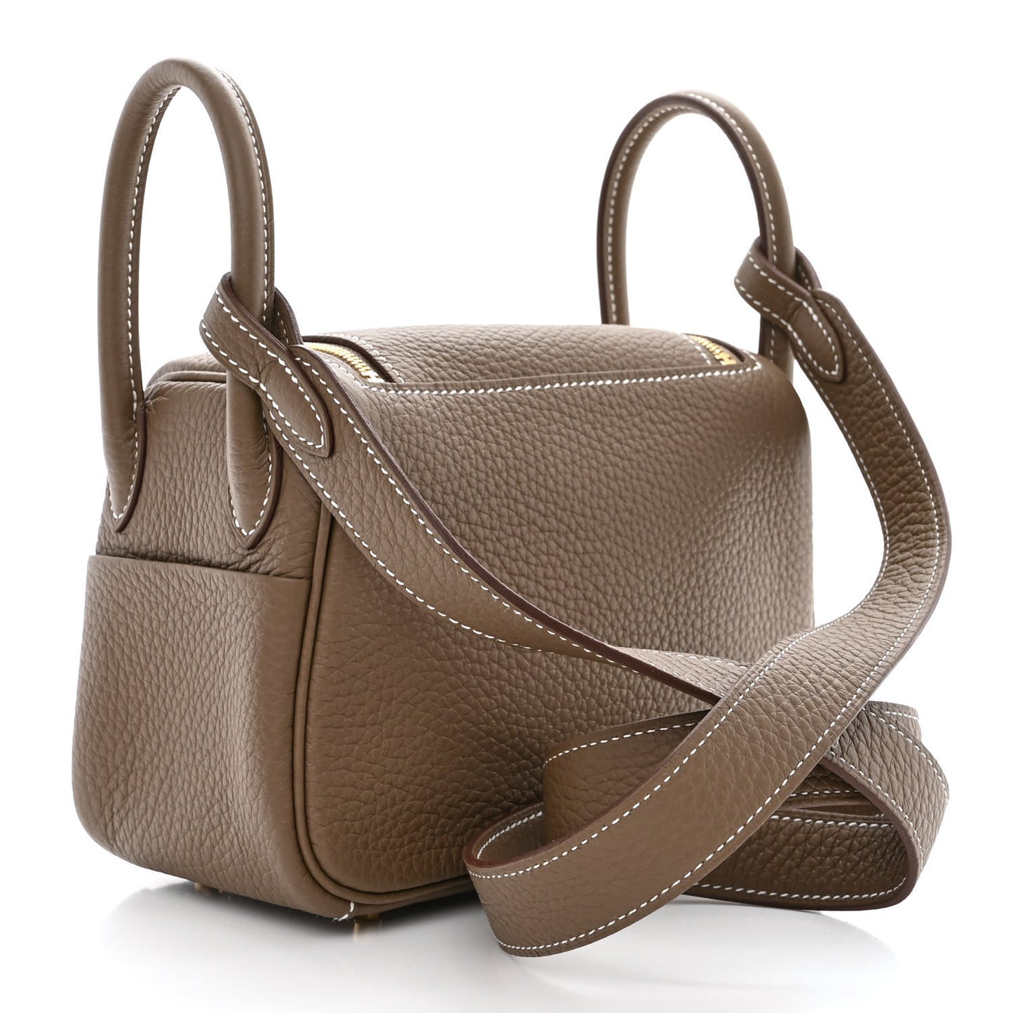 Taurillon Clemence Mini Lindy 20 Etoupe