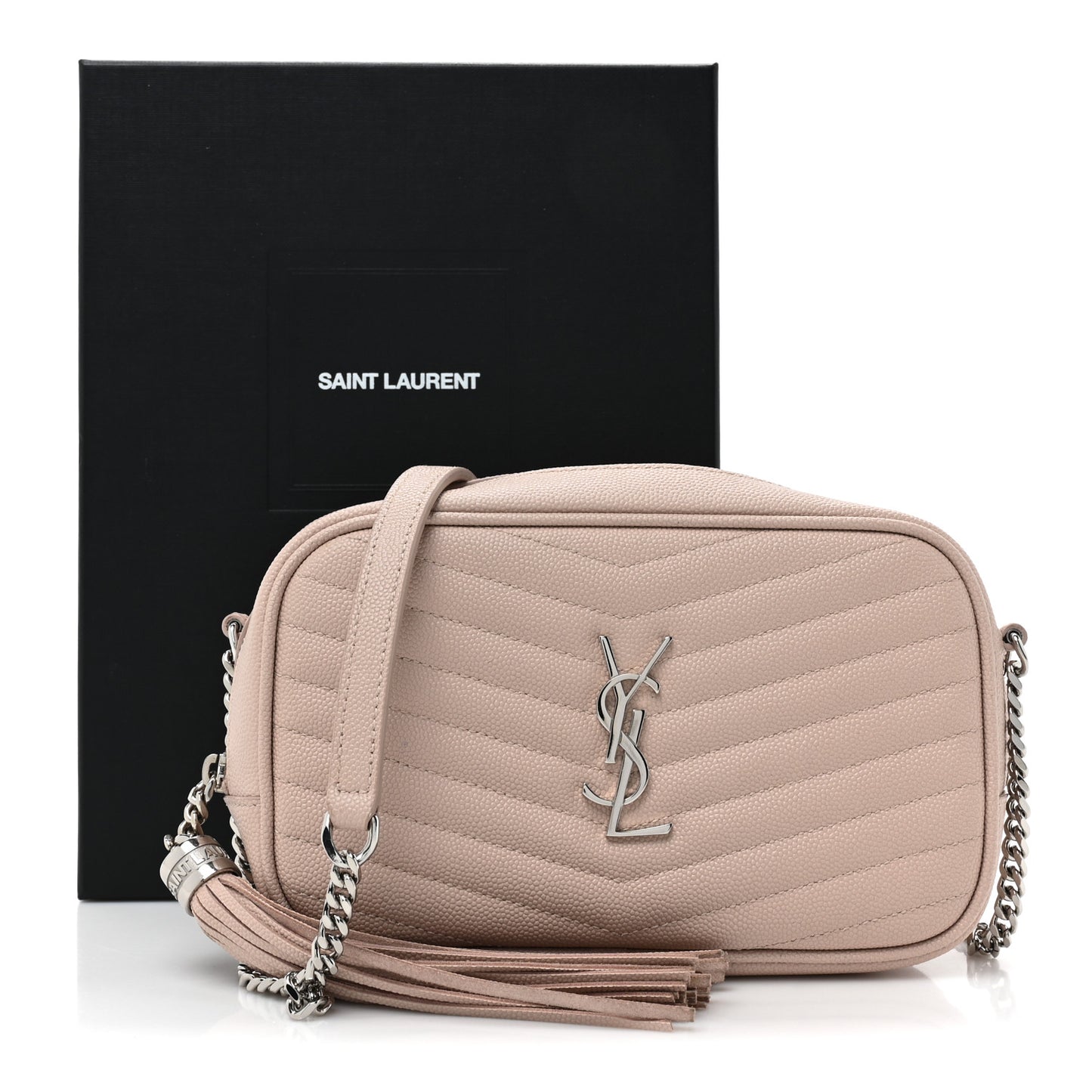 Grain De Poudre Matelasse Monogram Mini Lou Camera Bag Marble Pink